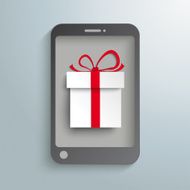 Smartphone White Gift PiAd