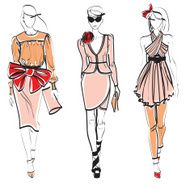 Three elegant women N21