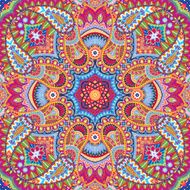 Vector kerchief pattern