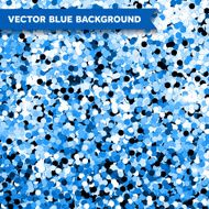 Vector Blue Glittering background