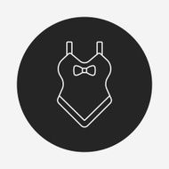 swim suit line icon N20