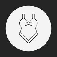 swim suit line icon N22