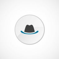 hat icon 2 colored