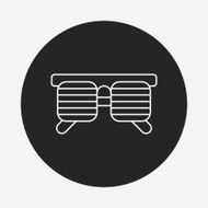 sunglasses line icon N22
