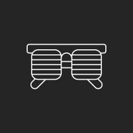 sunglasses line icon N23