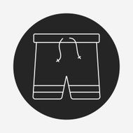 swim suit line icon N28
