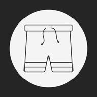 swim suit line icon N30
