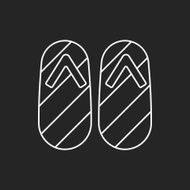slipper line icon N8