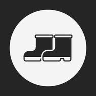 Rain boots icon N9