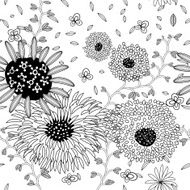 floral seamless pattern N205