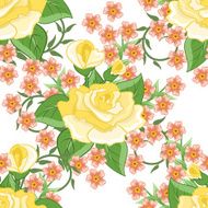 Seamless floral background N132