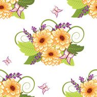 Seamless floral background N133