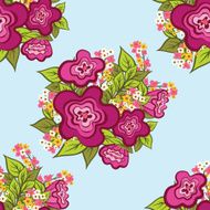 Seamless floral background N134