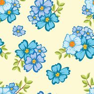 Seamless floral background N135