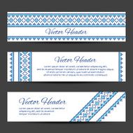 Header or banner design template