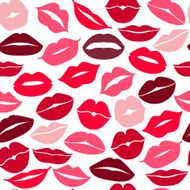 Lips set icons Design element N10