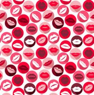 Lips set icons Design element N12