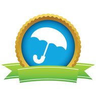 Gold umbrella logo