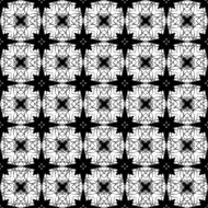 Black and white seamless pattern N21