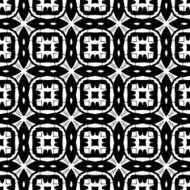 Black and white seamless pattern N22