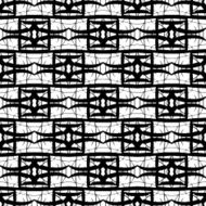 Black and white seamless pattern N23