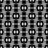 Black and white seamless pattern N25