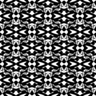 Black and white seamless pattern N33