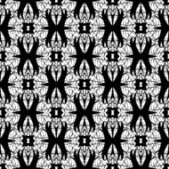 Black and white seamless pattern N39