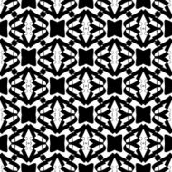 Black and white seamless pattern N40