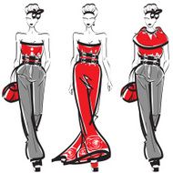 Fashion Vector Illustration N8