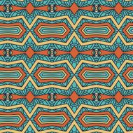 Abstract seamless ornament pattern the kaleidoscope effect Ethnic damask motif N16