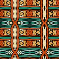 Abstract seamless ornament pattern the kaleidoscope effect Ethnic damask motif N28