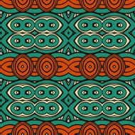 Abstract seamless ornament pattern the kaleidoscope effect Ethnic damask motif N33