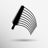 mascara illustration accessories applicator assorted beauty cosmetic eye makeup N4