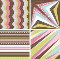 Set of seamless patterns N12
