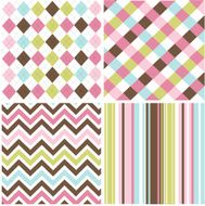 Set of seamless patterns N14