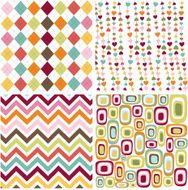 Set of seamless patterns N15