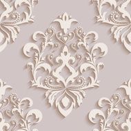 Seamless wallpapers in the style of Baroque