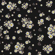 Seamless Vintage Flower Pattern N19