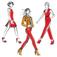 Fashion Vector Illustration N9