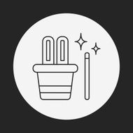 magic hat line icon N31