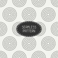 Geometric hipster line seamless pattern with circle round Wrapping paper N2