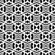 Black and white seamless pattern N49