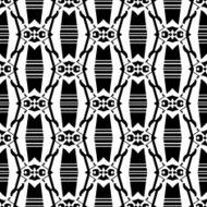 Black and white seamless pattern N53