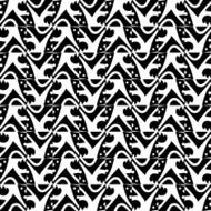 Black and white seamless pattern N55