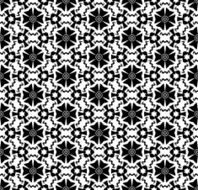 Black and white seamless pattern N58