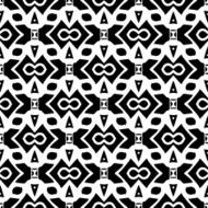 Black and white seamless pattern N60