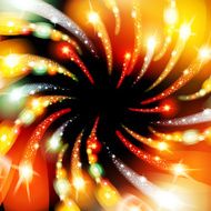 Starry fireworks background with place for text N6