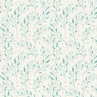 elegant seamless pattern with foliage elements