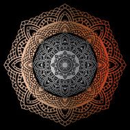 Silver mandala N4